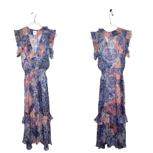 MISA | Kidada Patchwork Dress Large - Picture 13 of 13